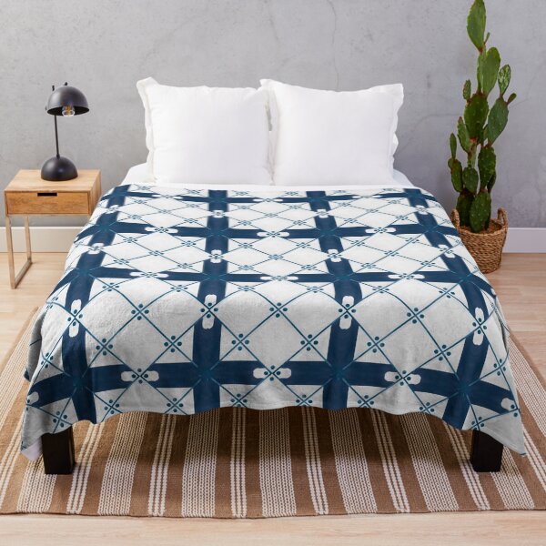 Item preview, Square Blue Pattern designed and sold by mattpanta.