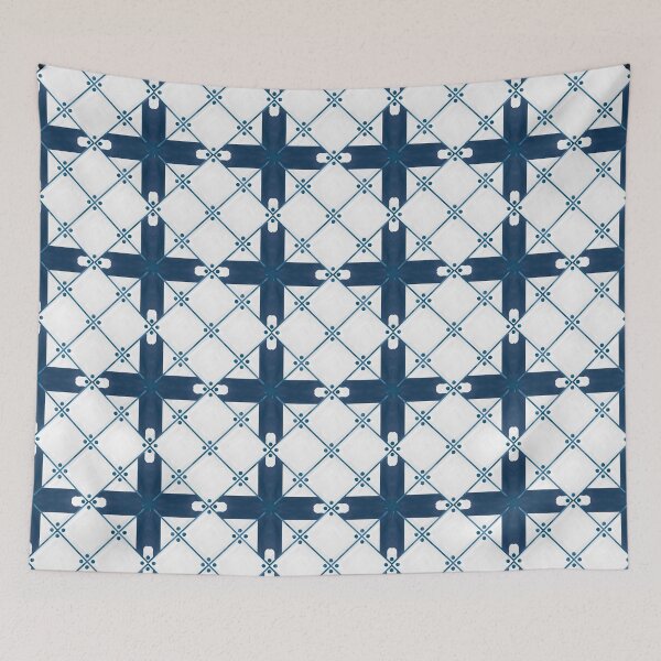 Item preview, Square Blue Pattern designed and sold by mattpanta.