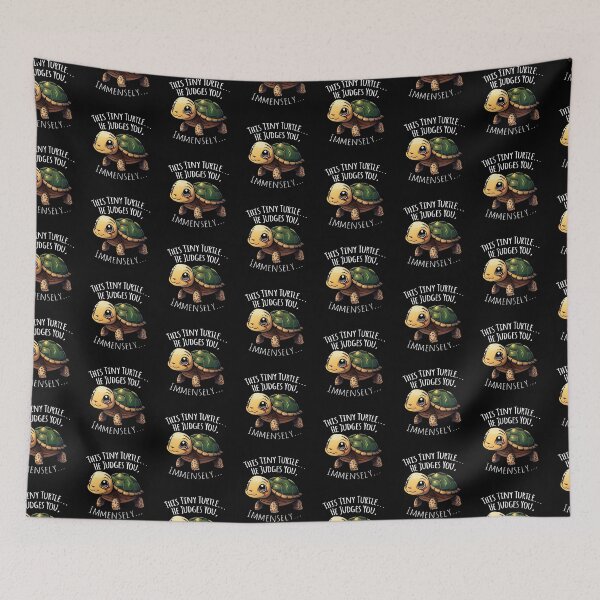 Item preview, Cute Turtle - This Turtle He Judges You designed and sold by BobilandStore.