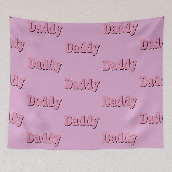 Item preview, Pink DADDY hat | Harry Styles 1 Direction One Wall Art Home Decor | HECKINFAROUT designed and sold by Two Otters Co.