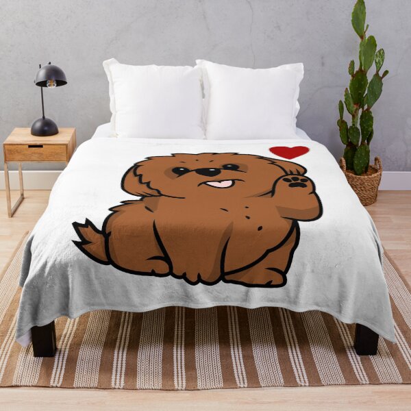 Item preview, Puppy Love (Brown) designed and sold by DartsAndCrafts.