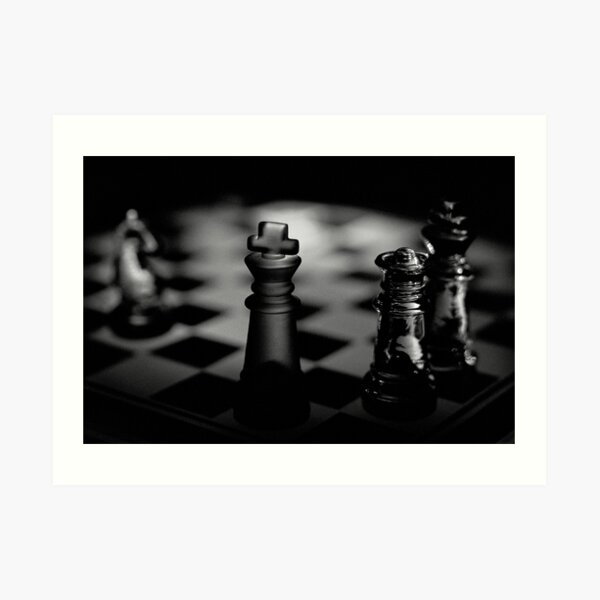 Chess 3: Dame's last word Art Print