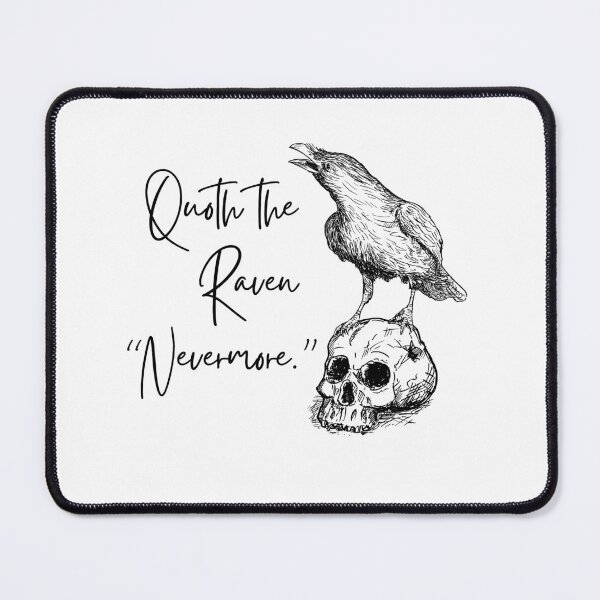 Item preview, Quoth the Raven "Nevermore." Edgar Allan Poe v2 designed and sold by DesignByAvery.