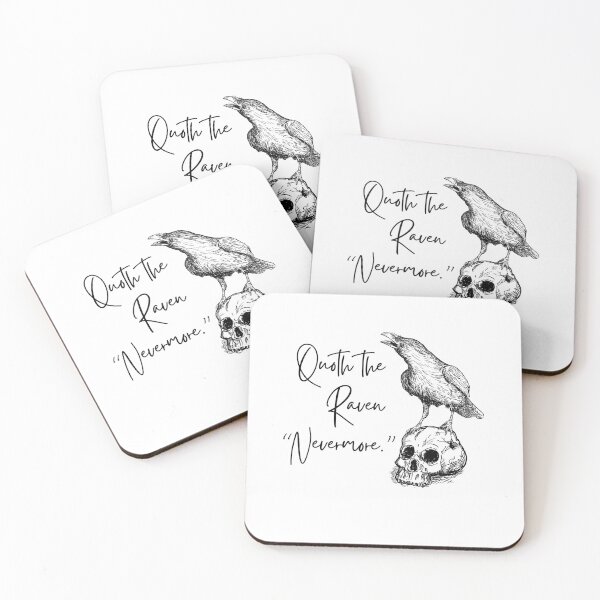 Item preview, Quoth the Raven "Nevermore." Edgar Allan Poe v2 designed and sold by DesignByAvery.