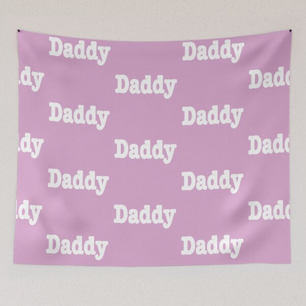 Item preview, Pink DADDY hat | Harry Styles 1 Direction One Wall Art Home Decor | HECKINFAROUT designed and sold by Two Otters Co.
