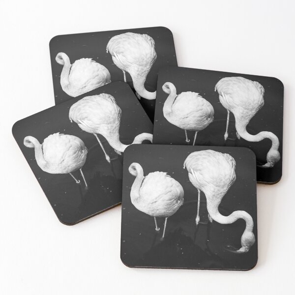Item preview, Flamingos Black and White designed and sold by Kate-P-.