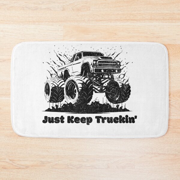 Item preview, Just Keep Truckin' Monster Truck Shirt designed and sold by Rich Summers Art.