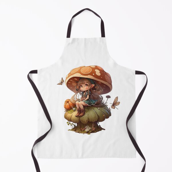 Item preview, Forest Gnome with her mushroom hat designed and sold by Fablemyst.