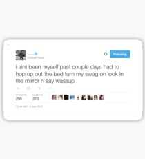 A$AP Yams Tweet Sticker