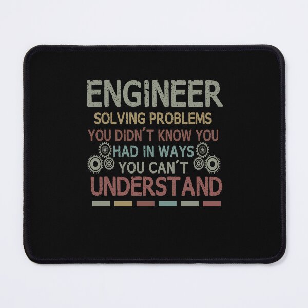 Item preview, Engineer Solving Problems You Didn't Know You Had In Ways You Can't Understand: vintage colors distressed grunge style designed and sold by Houssemanthony.