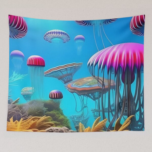 Item preview, Jellyfish Kingdom designed and sold by Solotrope.