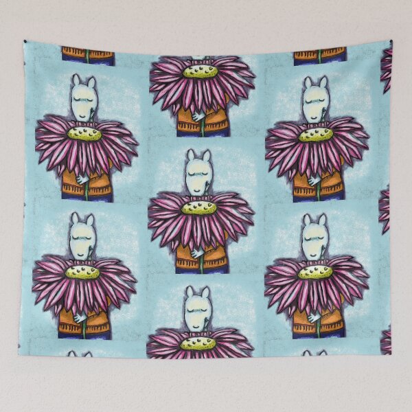 Item preview, Rover With A Cone Flower designed and sold by PennyOz @ Skipton Studioz.