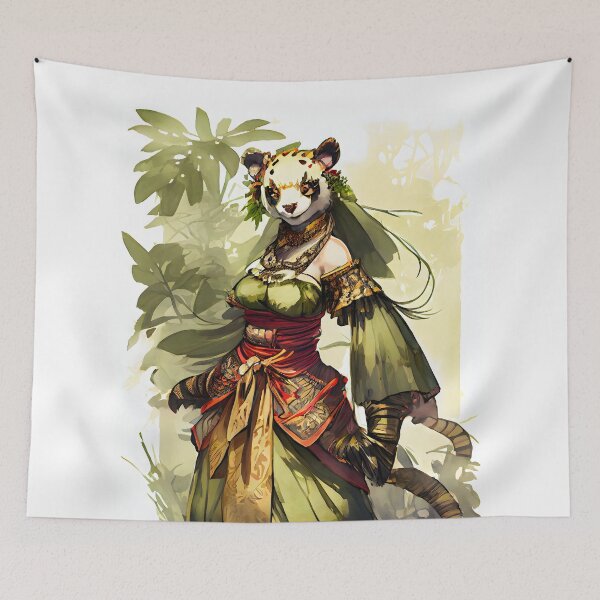 Item preview, "Jungle Princess: A Masterpiece in Motion" designed and sold by digitalbrosse.
