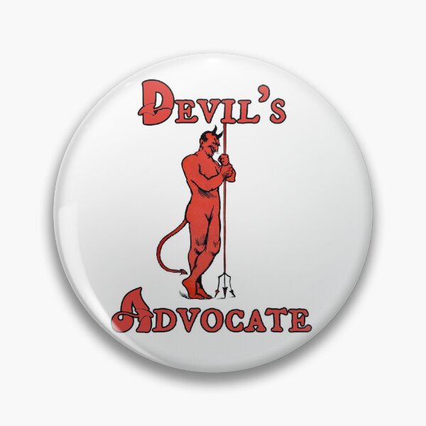 Item preview, Devil's Advocate. Debater gift designed and sold by SSustainable.