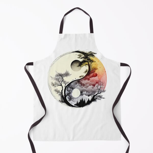 Item preview, Yin Yang Symbol Watercolor Artwork, Spiritual Art, Zen print designed and sold by SharpDream.