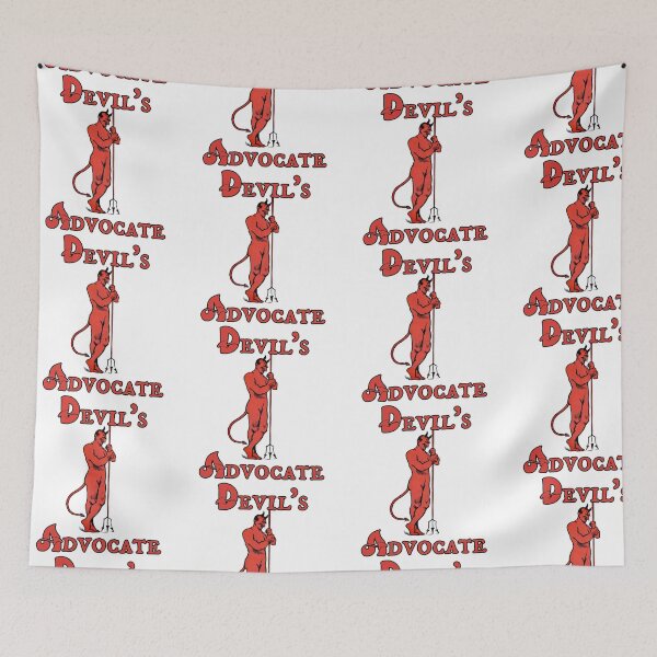 Item preview, Devil's Advocate. Debater gift designed and sold by SSustainable.