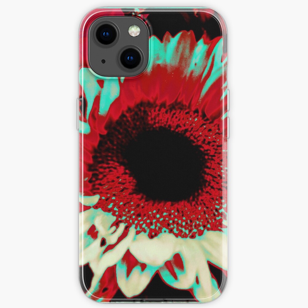 Bright Floral - Fiery Sunflower Design iPhone Case