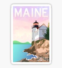 Bass Harbor Lighthouse Sticker