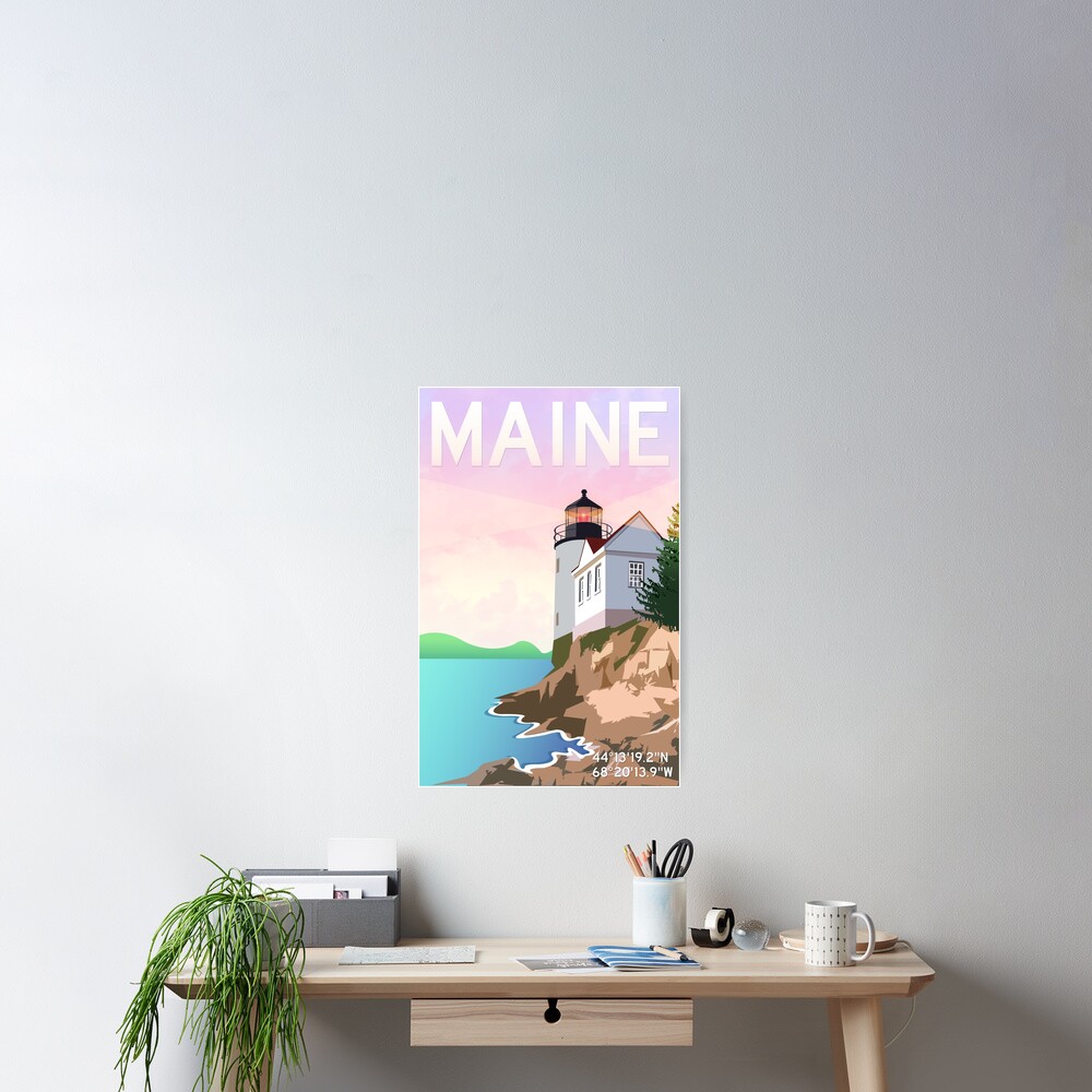 Bass Harbor Lighthouse Poster
