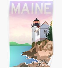 Bass Harbor Lighthouse Poster