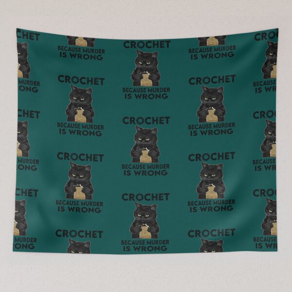 Item preview, crocchet cat designed and sold by RaiaLlamas.