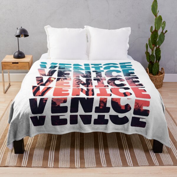 Item preview, Venice Beach California Vacation Ocean Palm Tree Sunset designed and sold by MintedFresh.