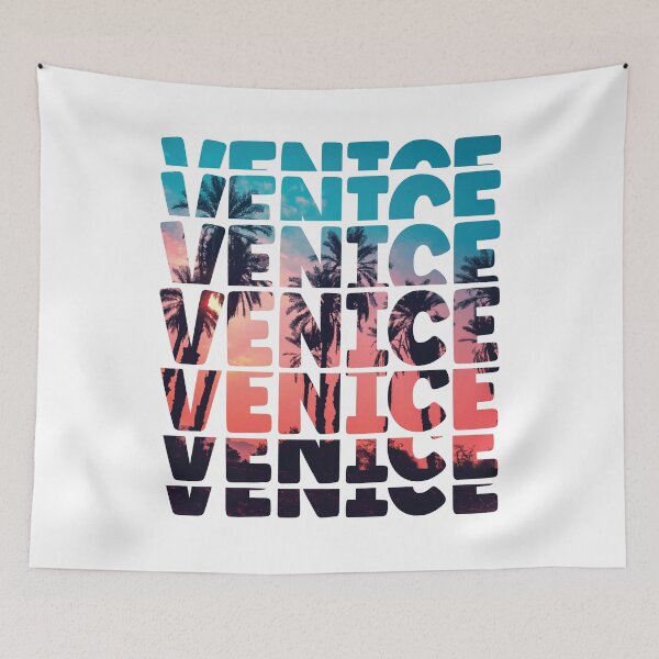 Item preview, Venice Beach California Vacation Ocean Palm Tree Sunset designed and sold by MintedFresh.