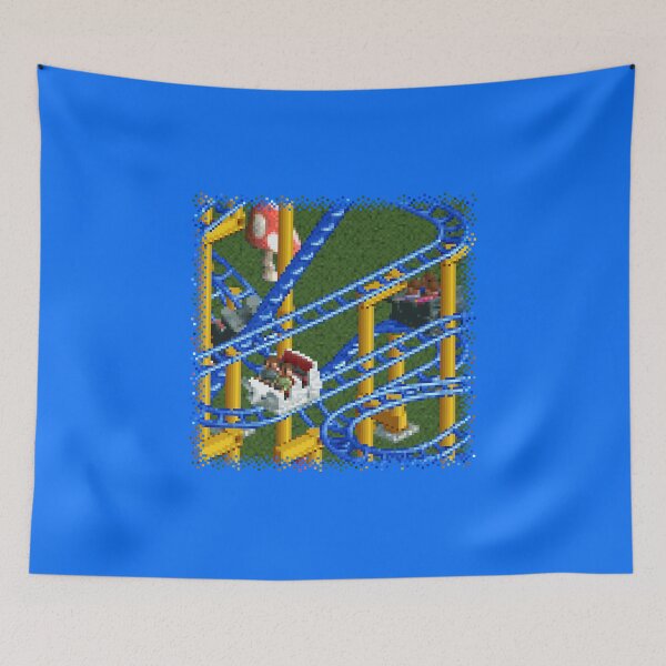 Item preview, RollerCoaster Tycoon RCT 2 - Steel Wild Mouse (Mouse Cars) Roller Coaster designed and sold by vortiene.