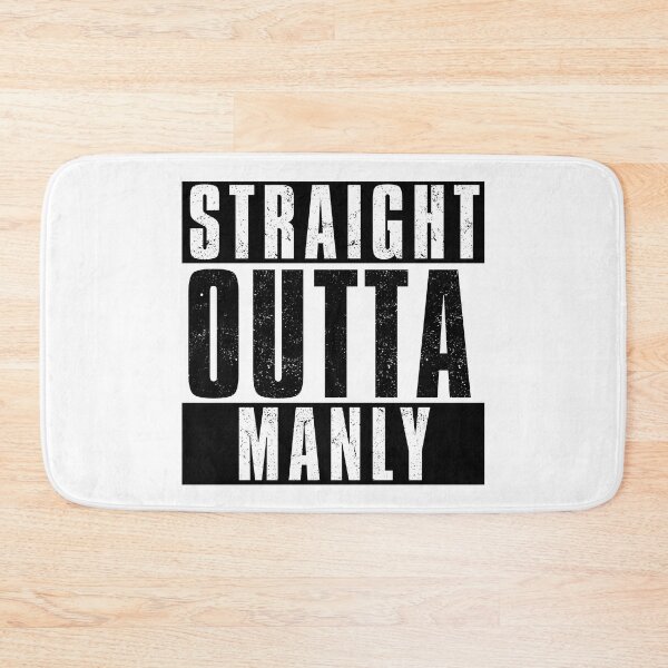 Item preview, STRAIGHT OUTTA MANLY designed and sold by Simontology.