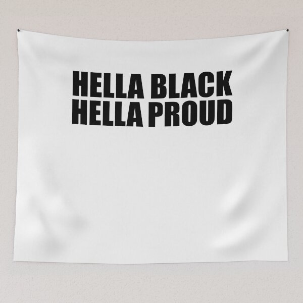 Item preview, Hella Black Hella Proud Power Black  designed and sold by losttribe.