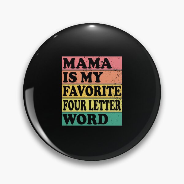 Item preview, Mama Is My Favorite Four Letter Word Vintage Sunset Tier designed and sold by DPlumDesign.