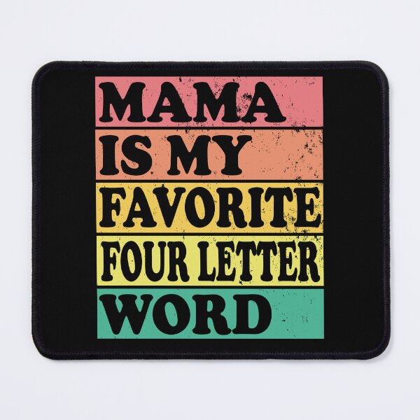 Item preview, Mama Is My Favorite Four Letter Word Vintage Sunset Tier designed and sold by DPlumDesign.