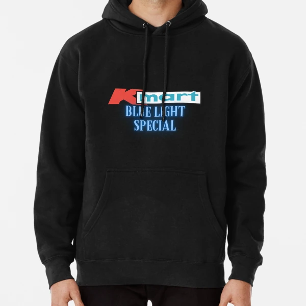 Redbubble Kmart Blue Light Special 1980s Pullover Hoodie