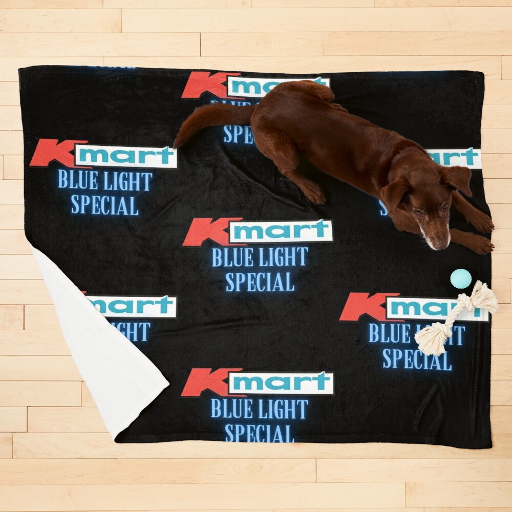 Kmart Blue Light Special Pet Blanket for Sale by Yesteryear2023 Redbubble