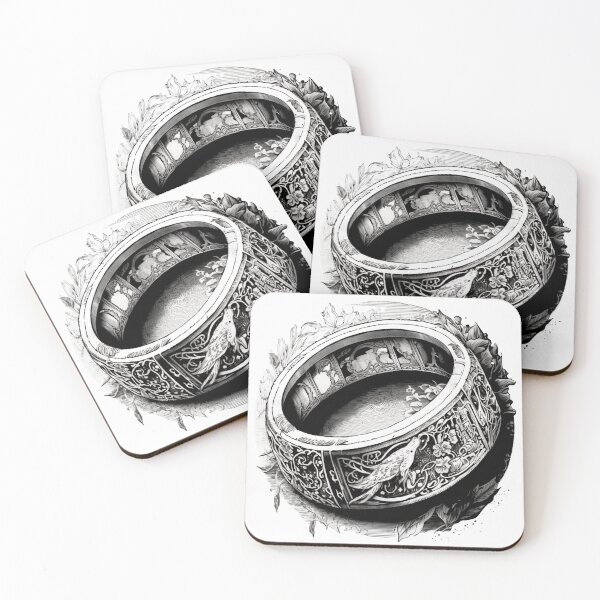 Item preview, Wedding Ring designed and sold by TwoToneThreads.