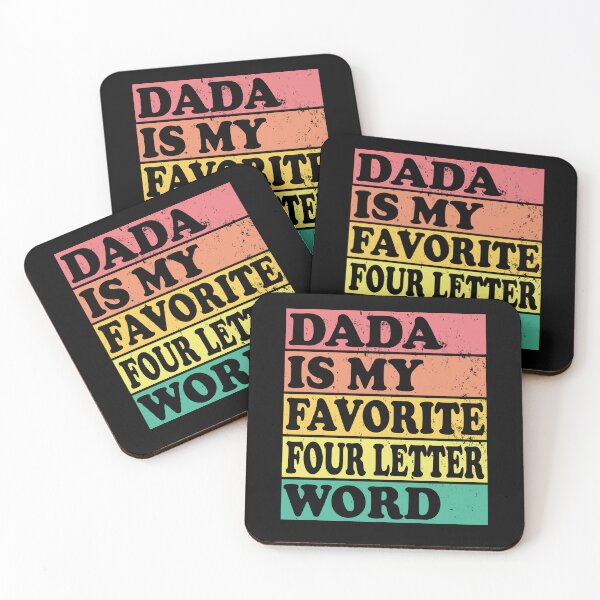 Item preview, Dada Is My Favorite Four Letter Word Vintage Sunset Tier designed and sold by DPlumDesign.