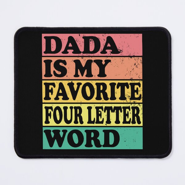 Item preview, Dada Is My Favorite Four Letter Word Vintage Sunset Tier designed and sold by DPlumDesign.