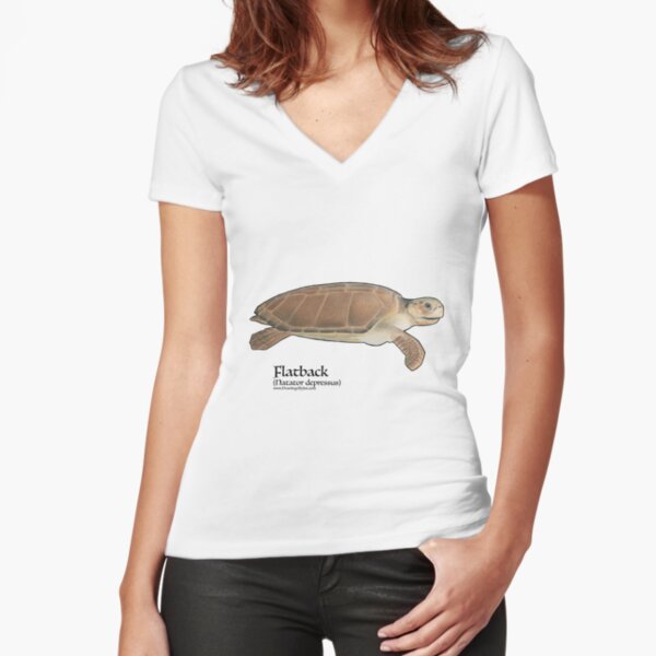 Fitted V-Neck T-Shirt
