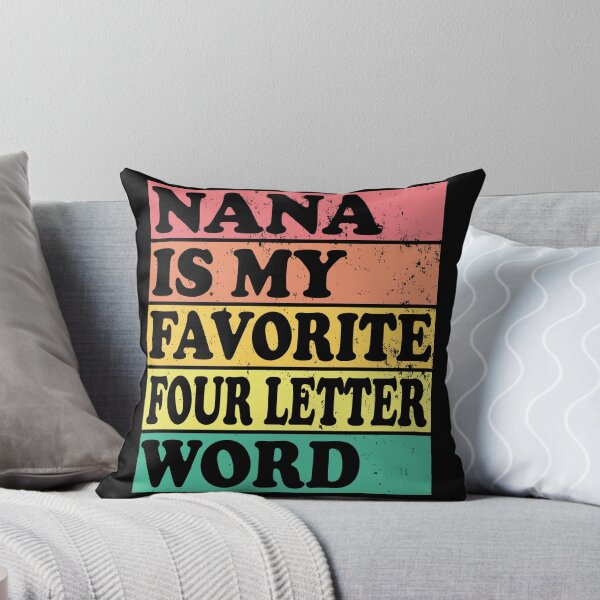 Item preview, Nana Is My Favorite Four Letter Word Vintage Sunset Tier designed and sold by DPlumDesign.