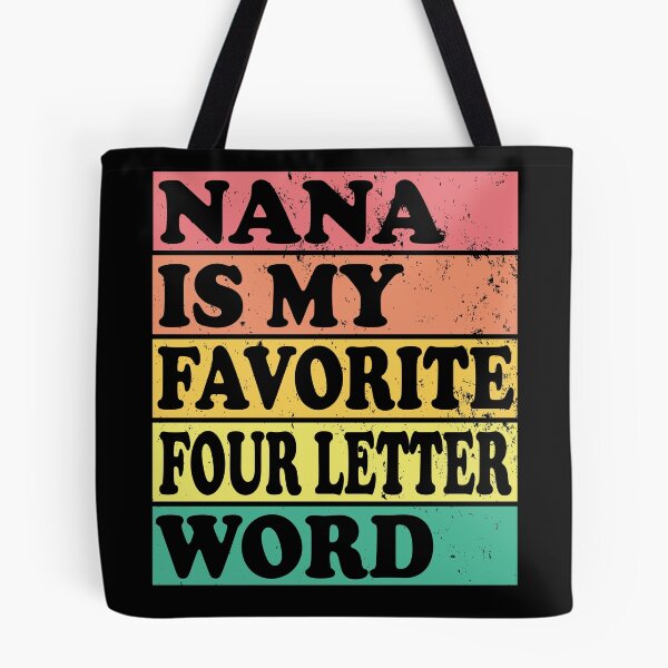 Item preview, Nana Is My Favorite Four Letter Word Vintage Sunset Tier designed and sold by DPlumDesign.
