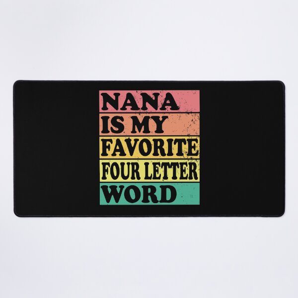 Item preview, Nana Is My Favorite Four Letter Word Vintage Sunset Tier designed and sold by DPlumDesign.