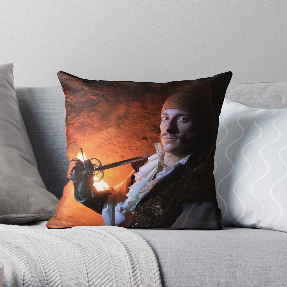 Shalomin from Gathering of Heroes: Legend of the Seven Swords Throw Pillow