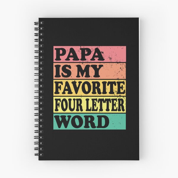 Item preview, Papa Is My Favorite Four Letter Word Vintage Sunset Tier designed and sold by DPlumDesign.