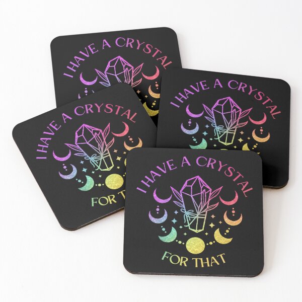 Item preview, I Have a Crystal for That, Witchy Heart Crystals Positive Phrase Design designed and sold by Mimielitas-Shop.