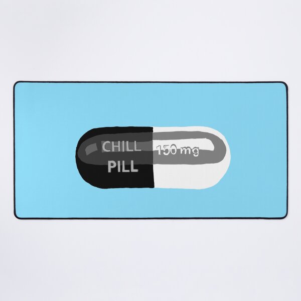 Item preview, Black Chill Pill Blue designed and sold by JaymieMetz.
