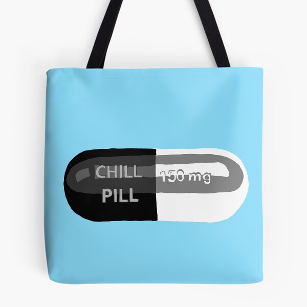 Item preview, Black Chill Pill Blue designed and sold by JaymieMetz.