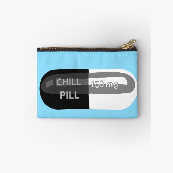 Item preview, Black Chill Pill Blue designed and sold by JaymieMetz.