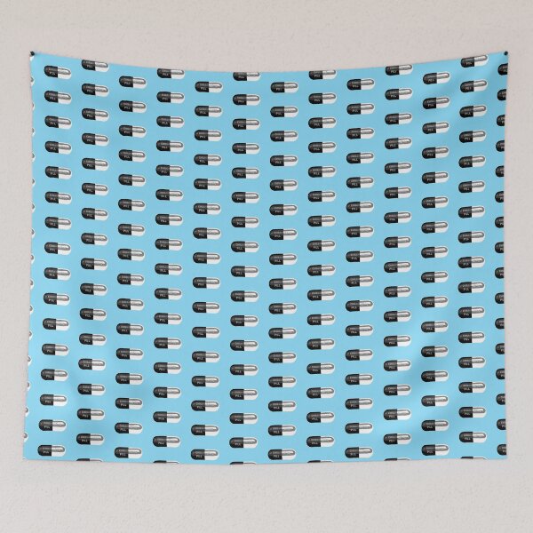Item preview, Black Chill Pill Blue designed and sold by JaymieMetz.