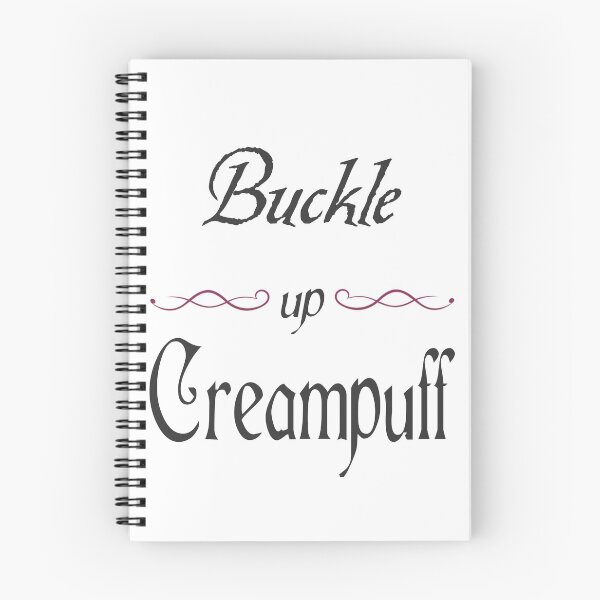 Item preview, Buckle up Creampuff! - Carmilla (grey)  designed and sold by darklarity.