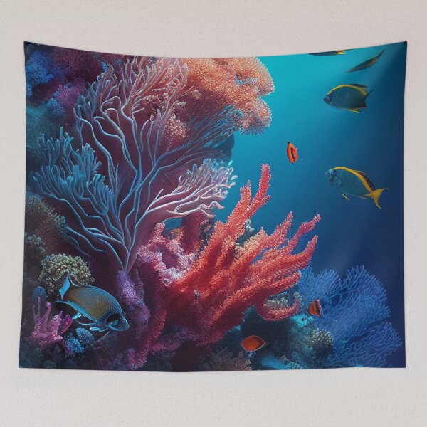 Artikelvorschau, Coral Reef entworfen und verkauft von DigitizedArt.